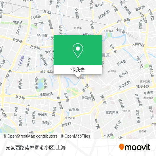 光复西路南林家港小区地图