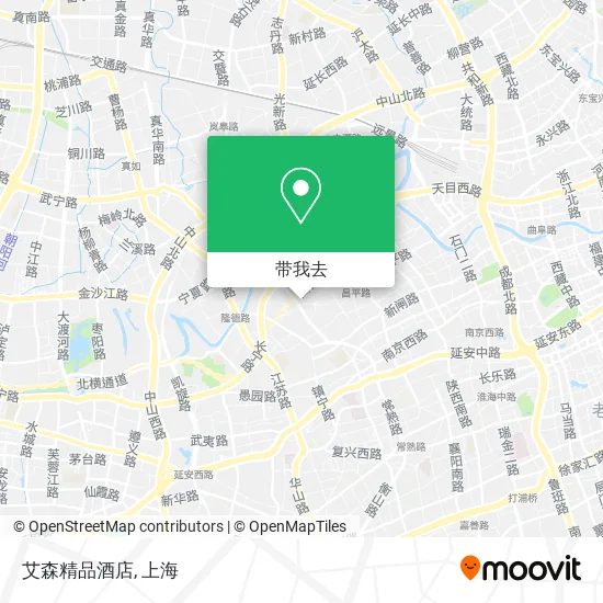 艾森精品酒店地图