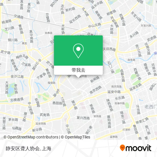 静安区聋人协会地图