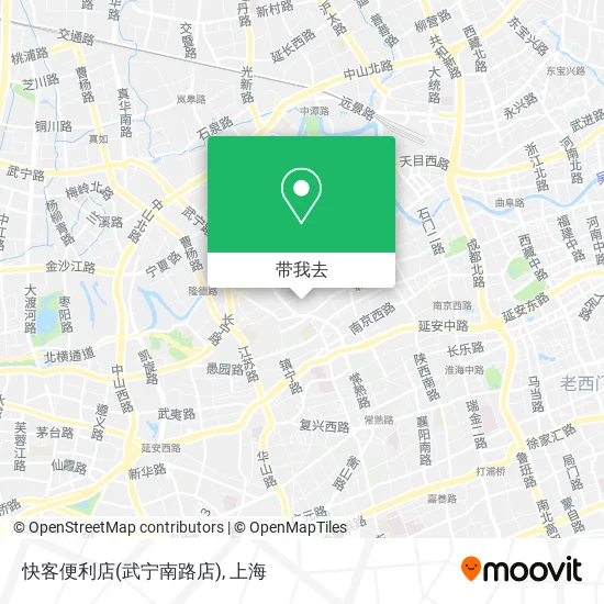 快客便利店(武宁南路店)地图
