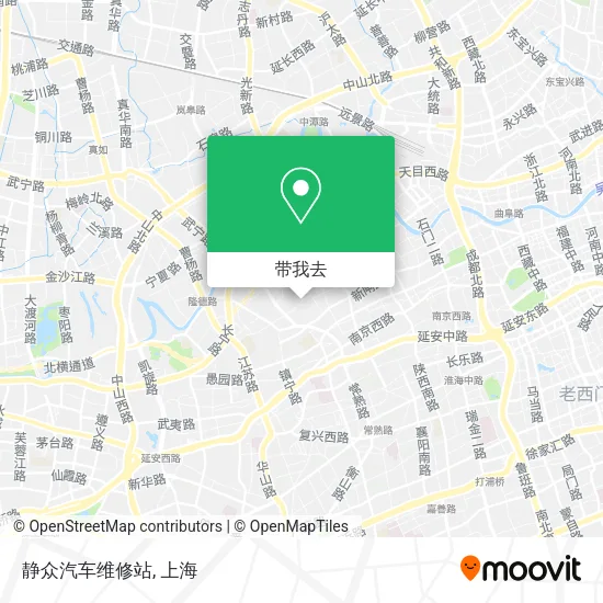 静众汽车维修站地图