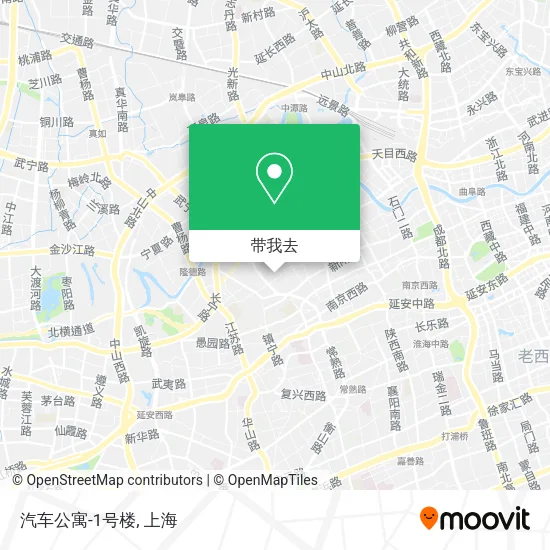 汽车公寓-1号楼地图
