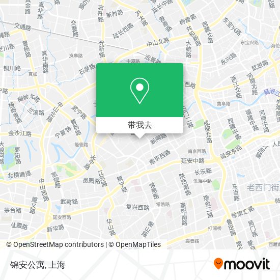 锦安公寓地图