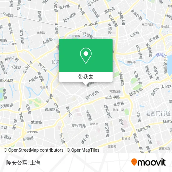 隆安公寓地图