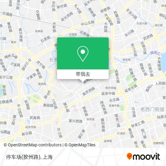 停车场(胶州路)地图
