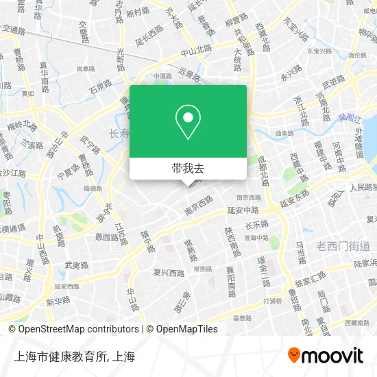 上海市健康教育所地图