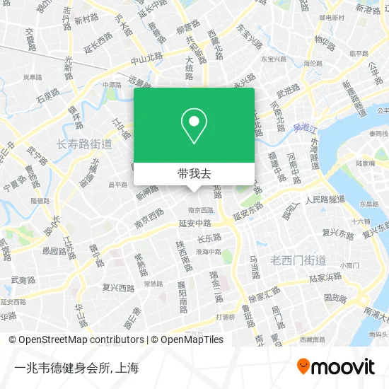 一兆韦德健身会所地图