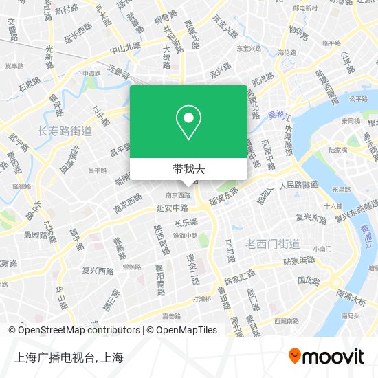 上海广播电视台地图