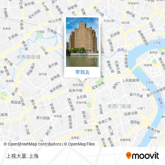 上视大厦地图