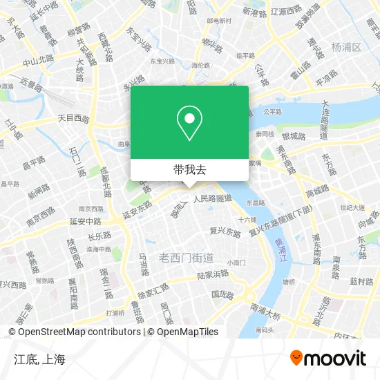 江底地图