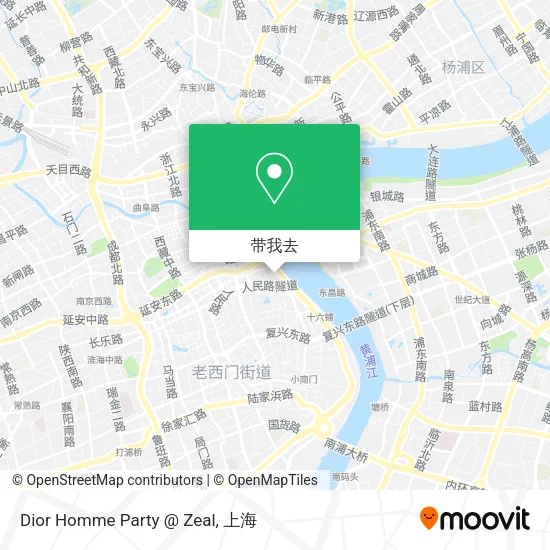 Dior Homme Party @ Zeal地图