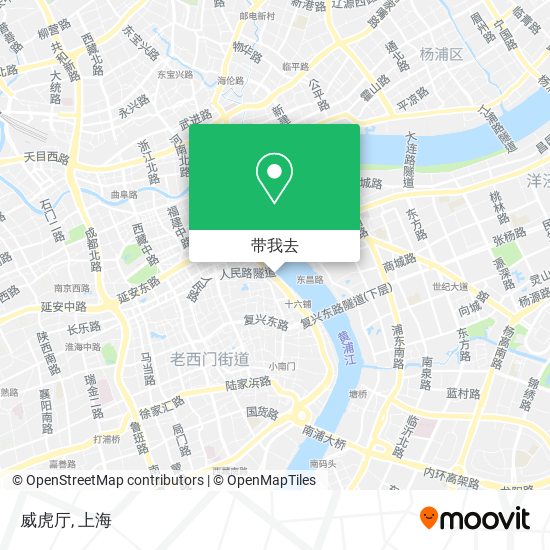 威虎厅地图