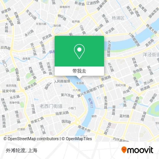 外滩轮渡地图