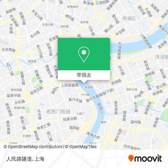 人民路隧道地图