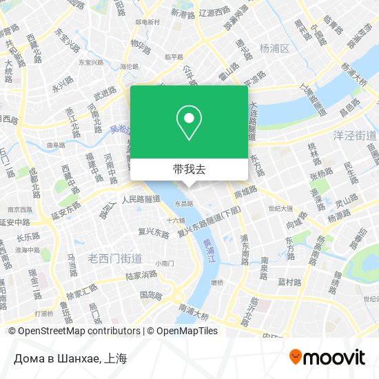 Дома в Шанхае地图