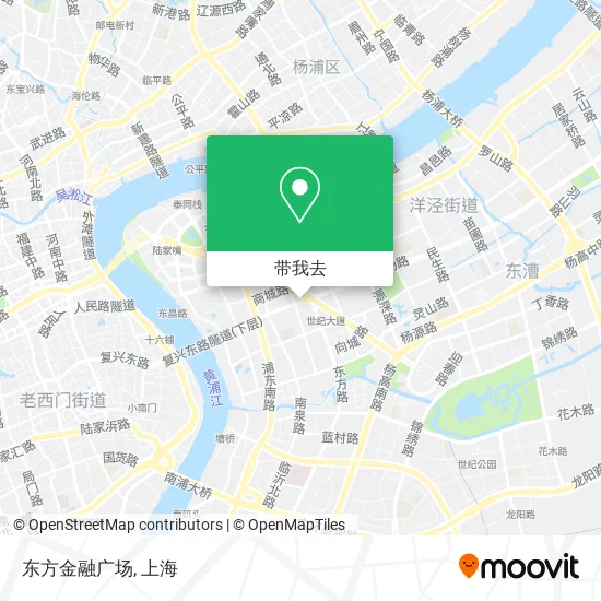 东方金融广场地图