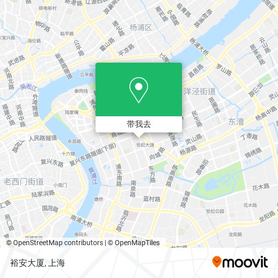 裕安大厦地图