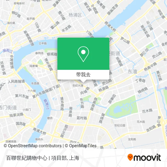 百聯世紀購物中心 | 項目部地图