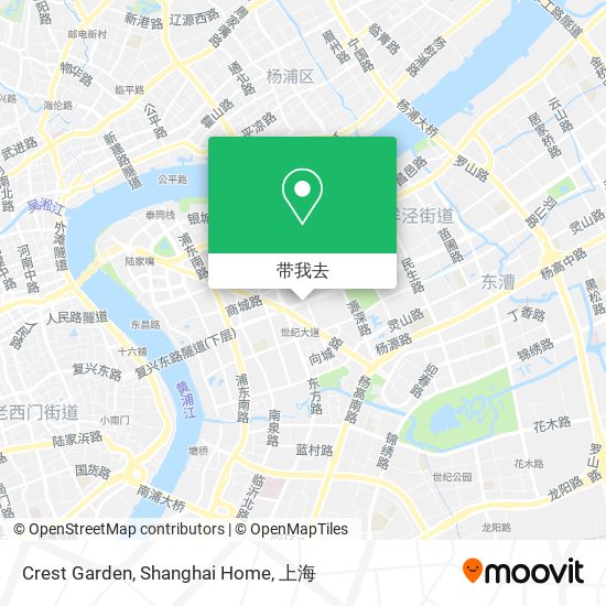 Crest Garden, Shanghai Home地图