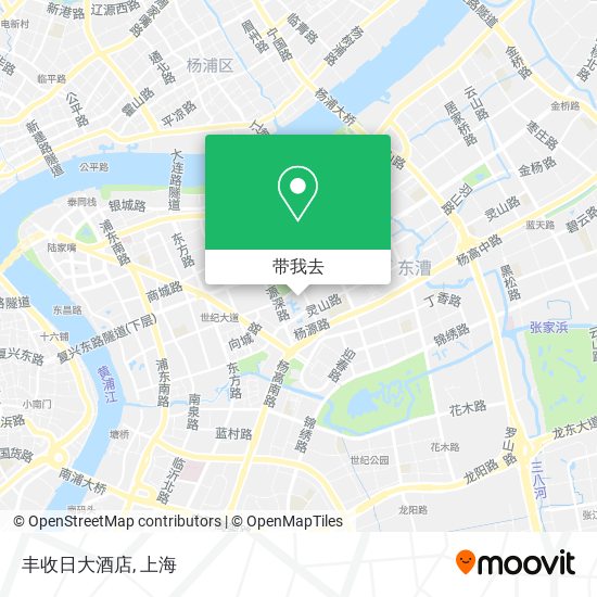 丰收日大酒店地图