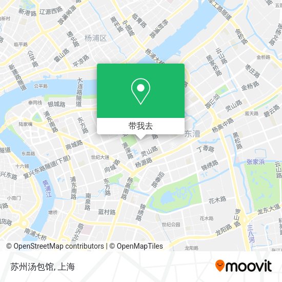 苏州汤包馆地图