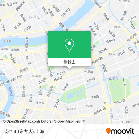 苏浙汇(东方店)地图
