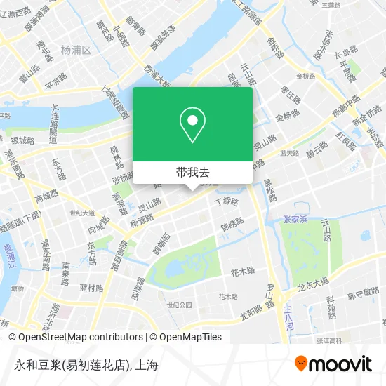 永和豆浆(易初莲花店)地图