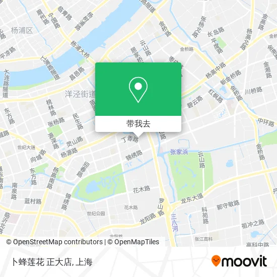 卜蜂莲花 正大店地图