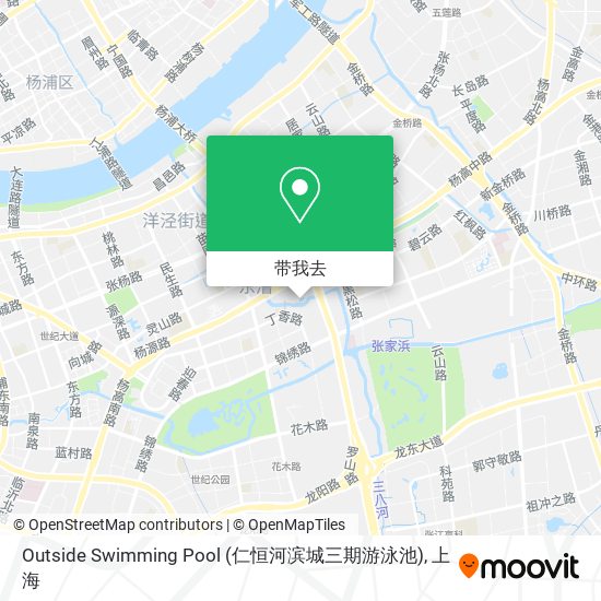 Outside Swimming Pool (仁恒河滨城三期游泳池)地图