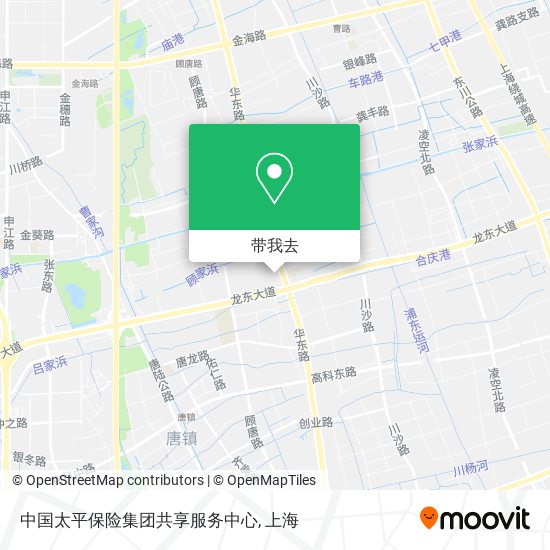 中国太平保险集团共享服务中心地图