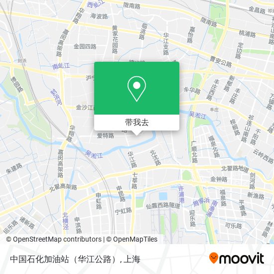 中国石化加油站（华江公路）地图