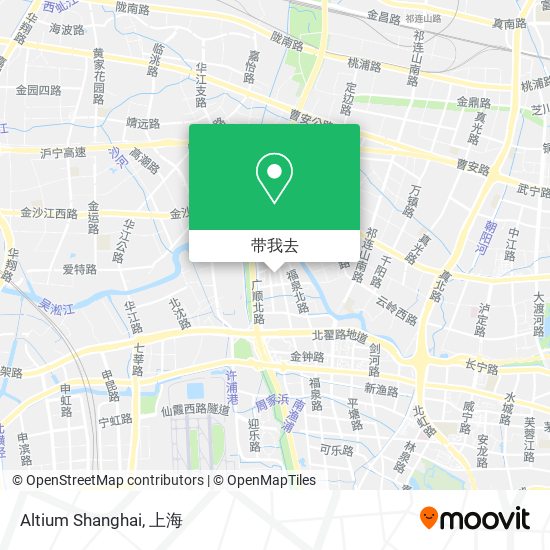 Altium Shanghai地图
