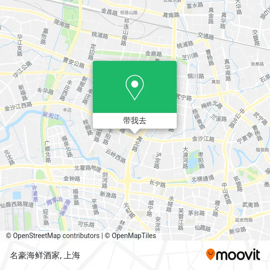 名豪海鲜酒家地图