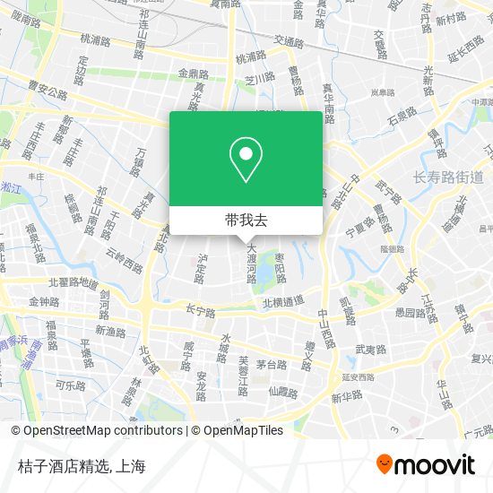 桔子酒店精选地图