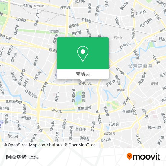 阿峰烧烤地图