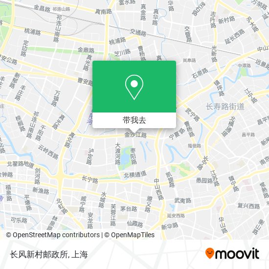 长风新村邮政所地图