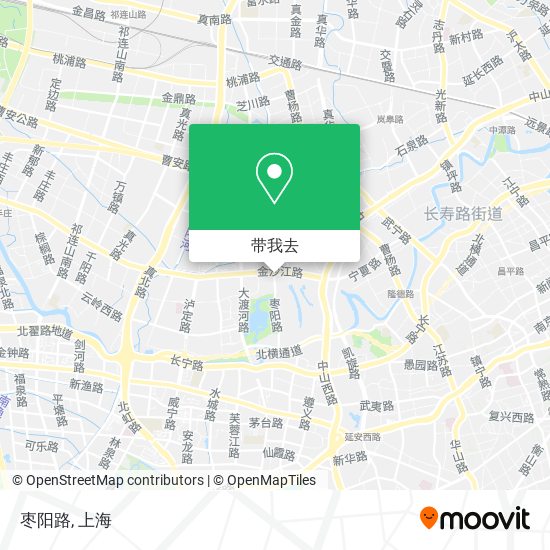 枣阳路地图