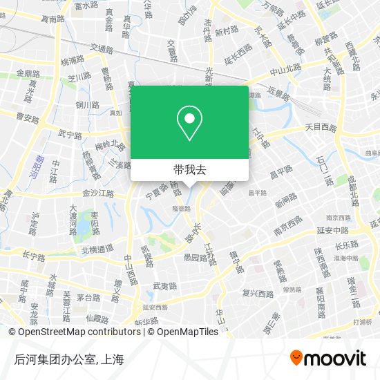 后河集团办公室地图