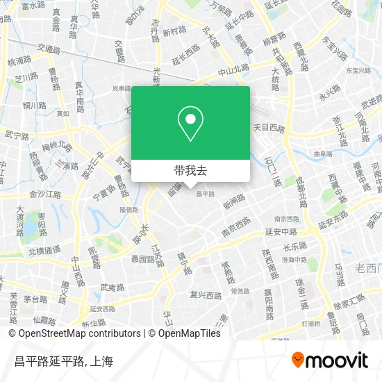昌平路延平路地图