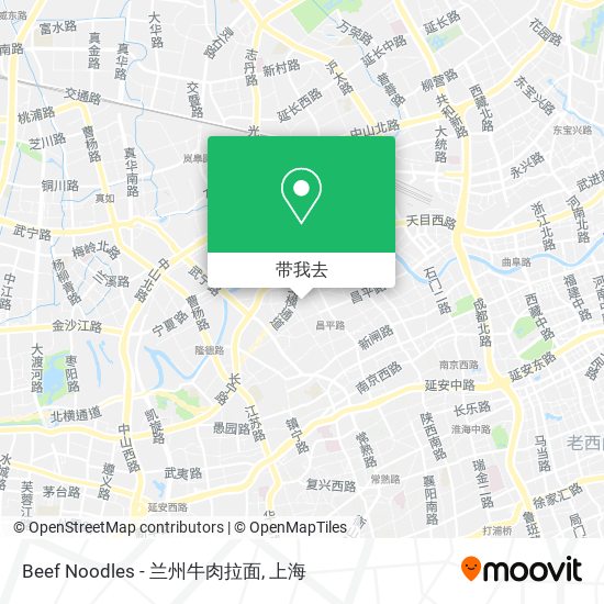 Beef Noodles - 兰州牛肉拉面地图