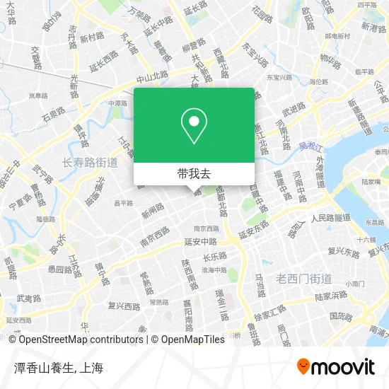 潭香山養生地图