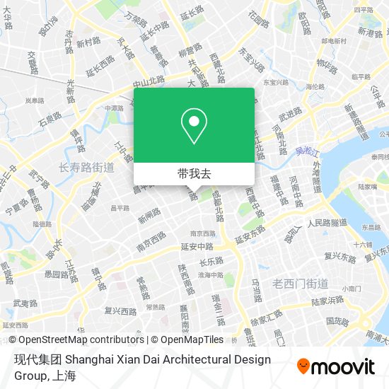 现代集团 Shanghai Xian Dai Architectural Design Group地图