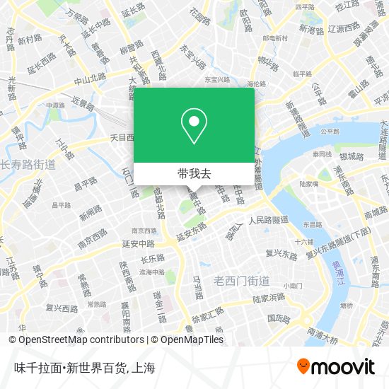 味千拉面•新世界百货地图
