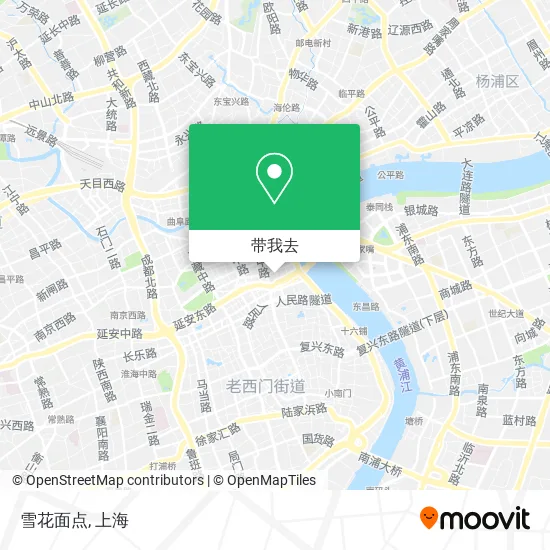 雪花面点地图
