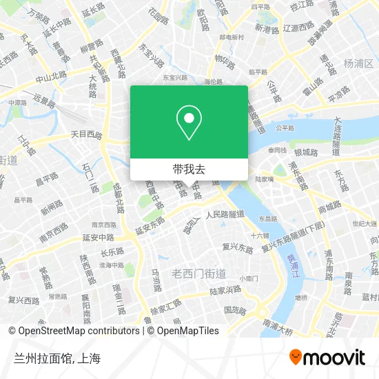 兰州拉面馆地图