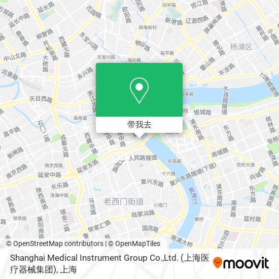 Shanghai Medical Instrument Group Co.,Ltd. (上海医疗器械集团)地图