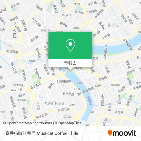 麝香猫咖啡餐厅 Muskcat Coffee地图