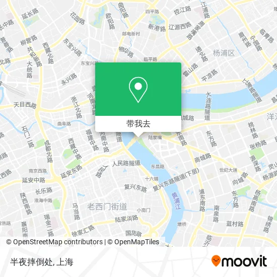 半夜摔倒处地图