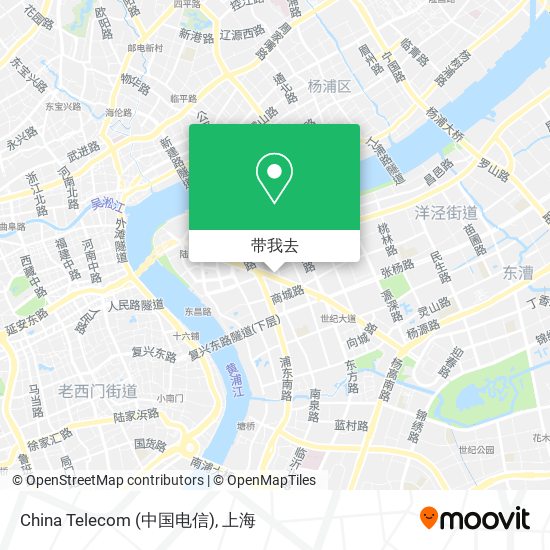 China Telecom (中国电信)地图