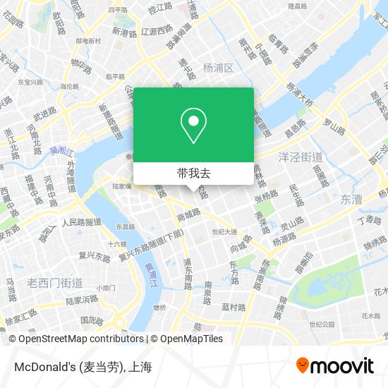 McDonald's (麦当劳)地图